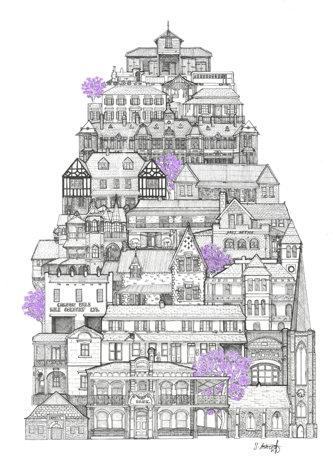 Old Camden - Limited edition print